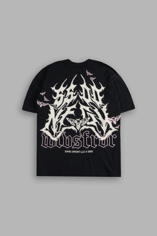 SSDDNFGU Hesh Unisex "Premium" Oversized Tee in Black