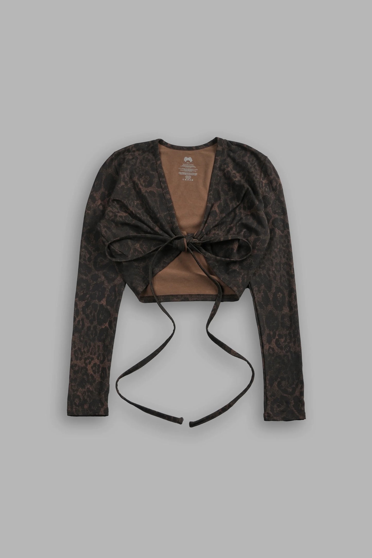 Chopper Alexis Eden Wrap in Darc Brown Leopard