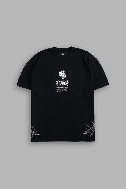 THORNS PREMIUM OVERSIZED TEE IN BLACK