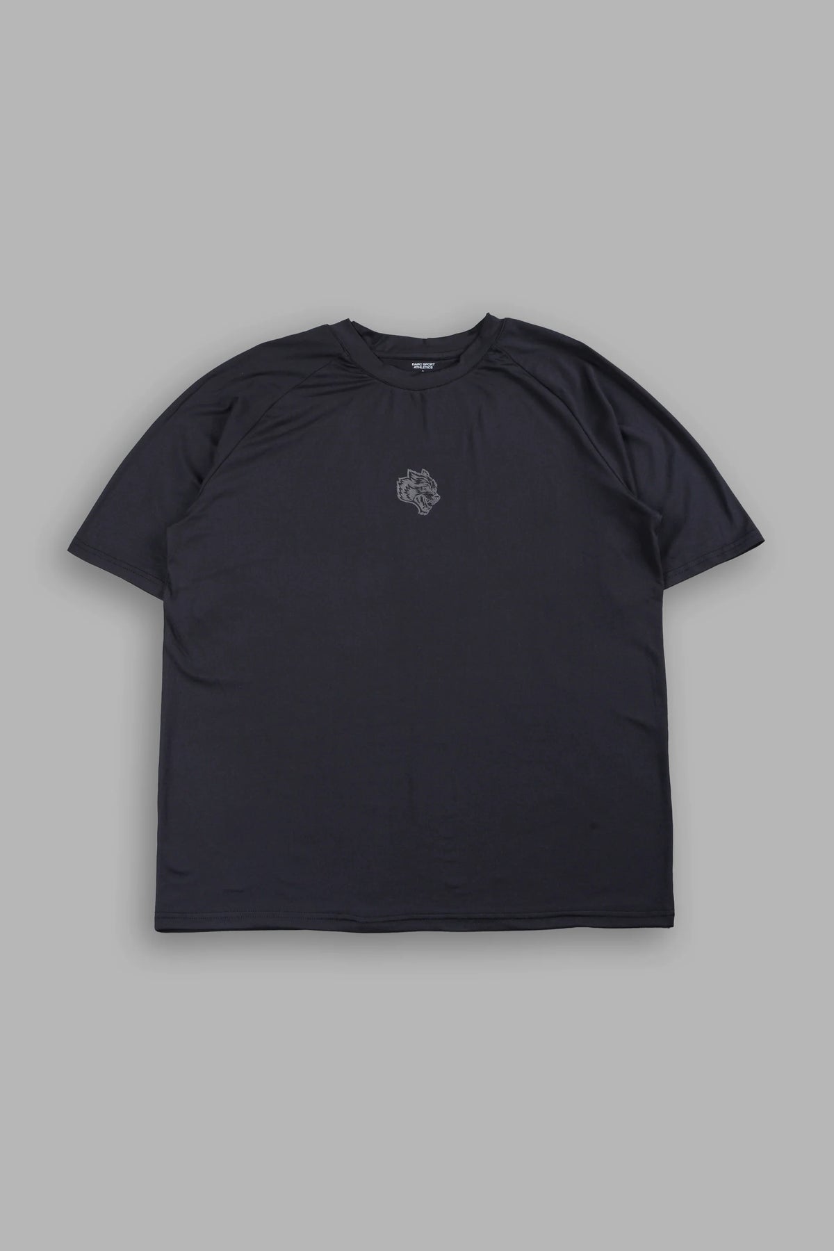Pyramid V3 Dry Wolf Raglan Ss Tee In Black