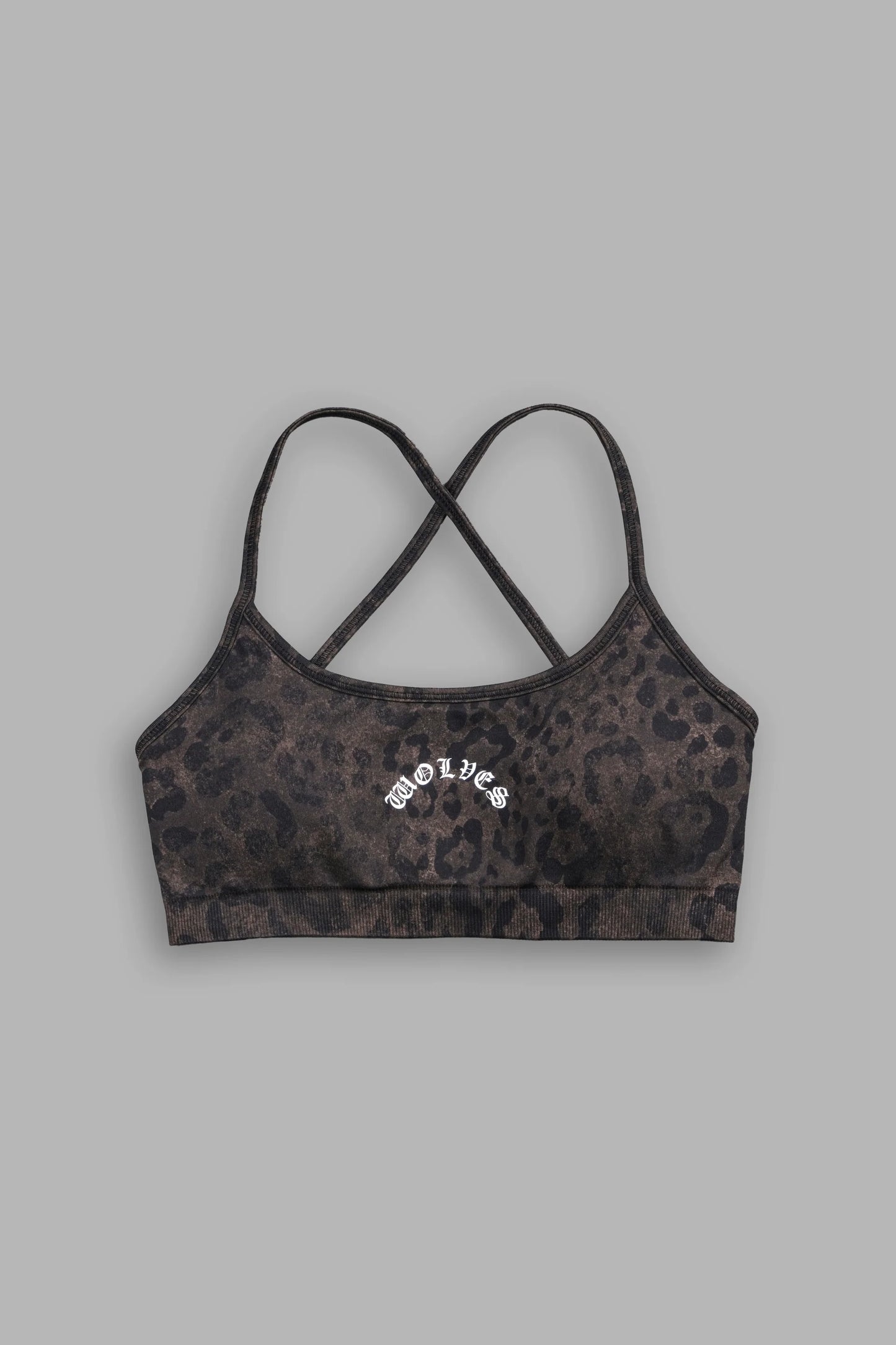 Chopper Layla Soft Seamless Bra in Darc Brown Leopard