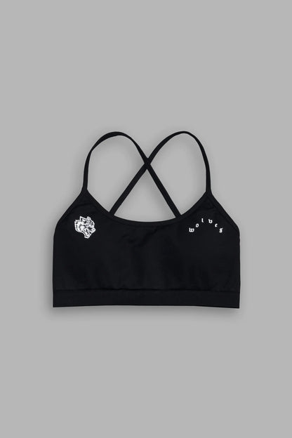 Wolves Pyramid Soft Seamless Set in Black