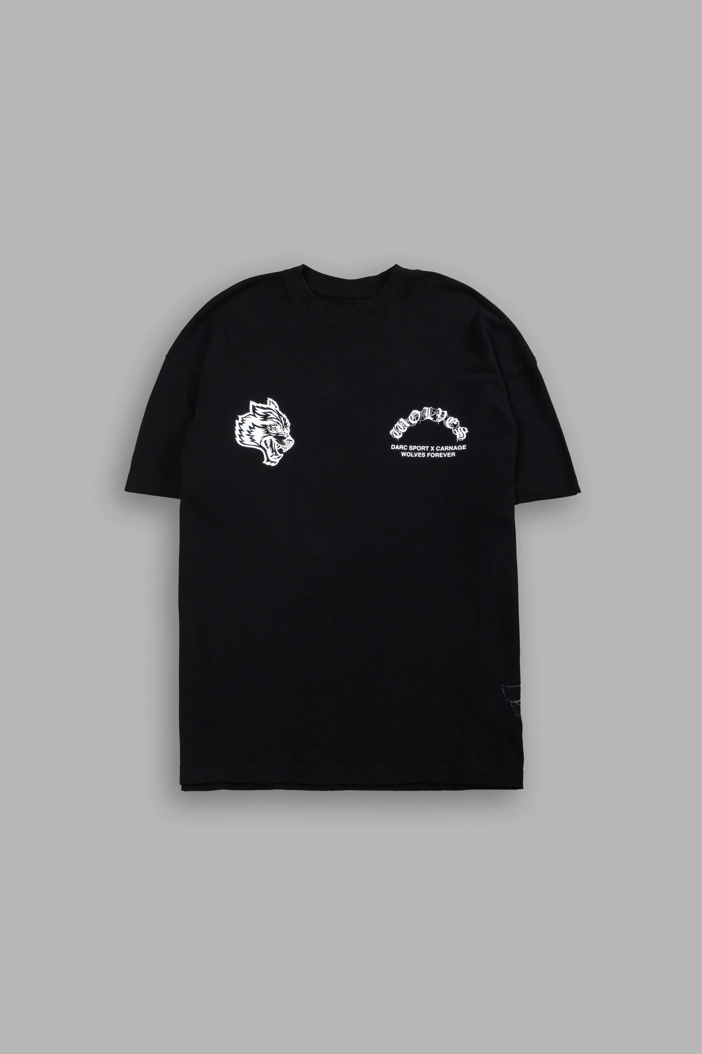 CAMISETA C CHOPPER OVERSIZED EN COLOR NEGRO