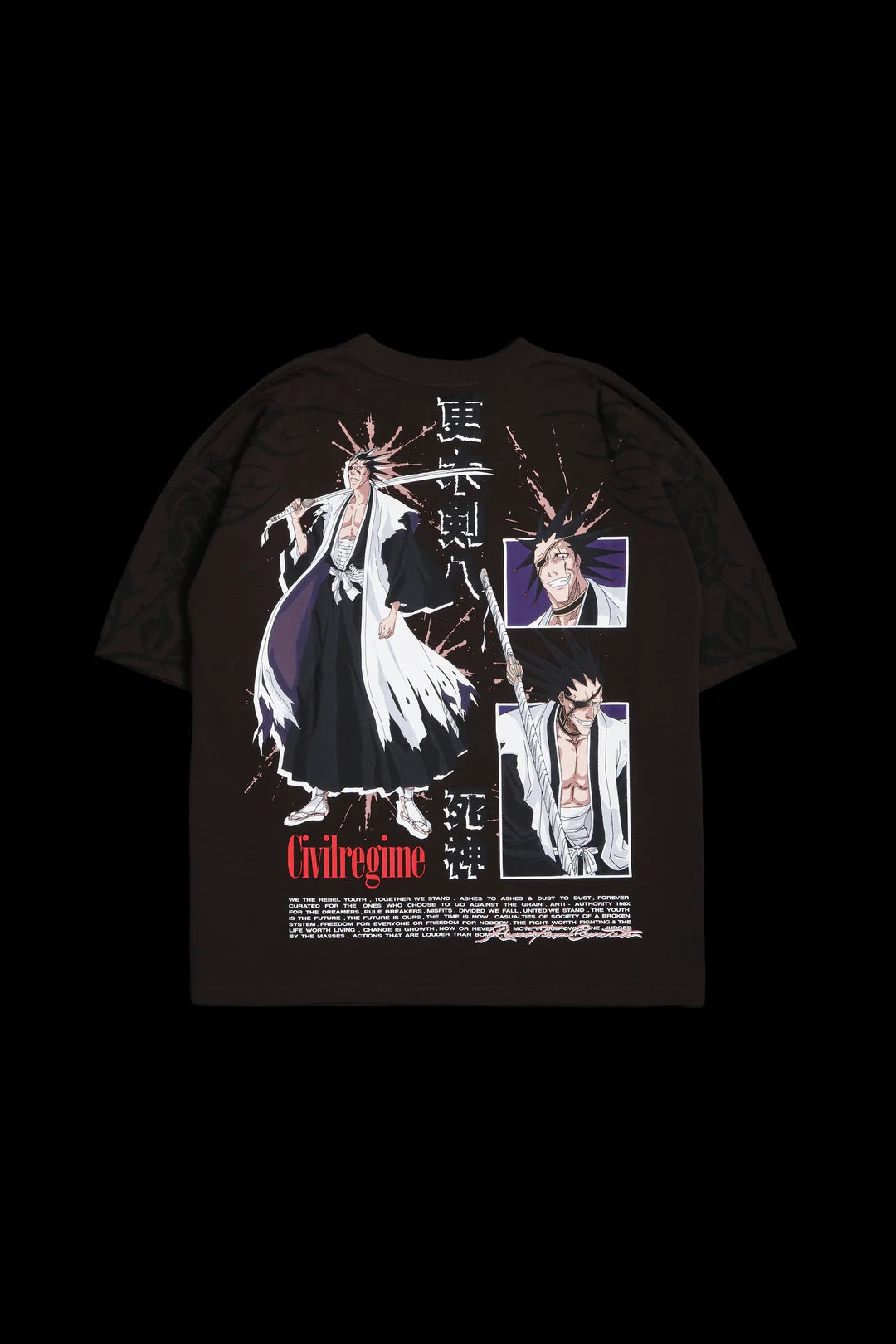 ZARAKI 199X OVERSIZED TEE IN BROWN