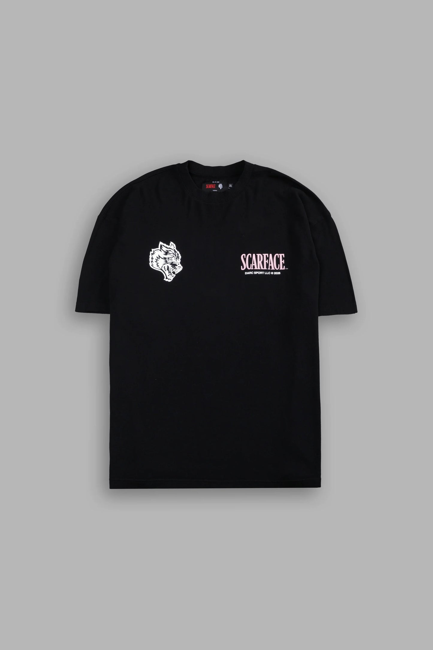 NO MERCY PREMIUM OVERSIZED TEE IN BLACK