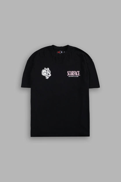NO MERCY PREMIUM OVERSIZED TEE IN BLACK