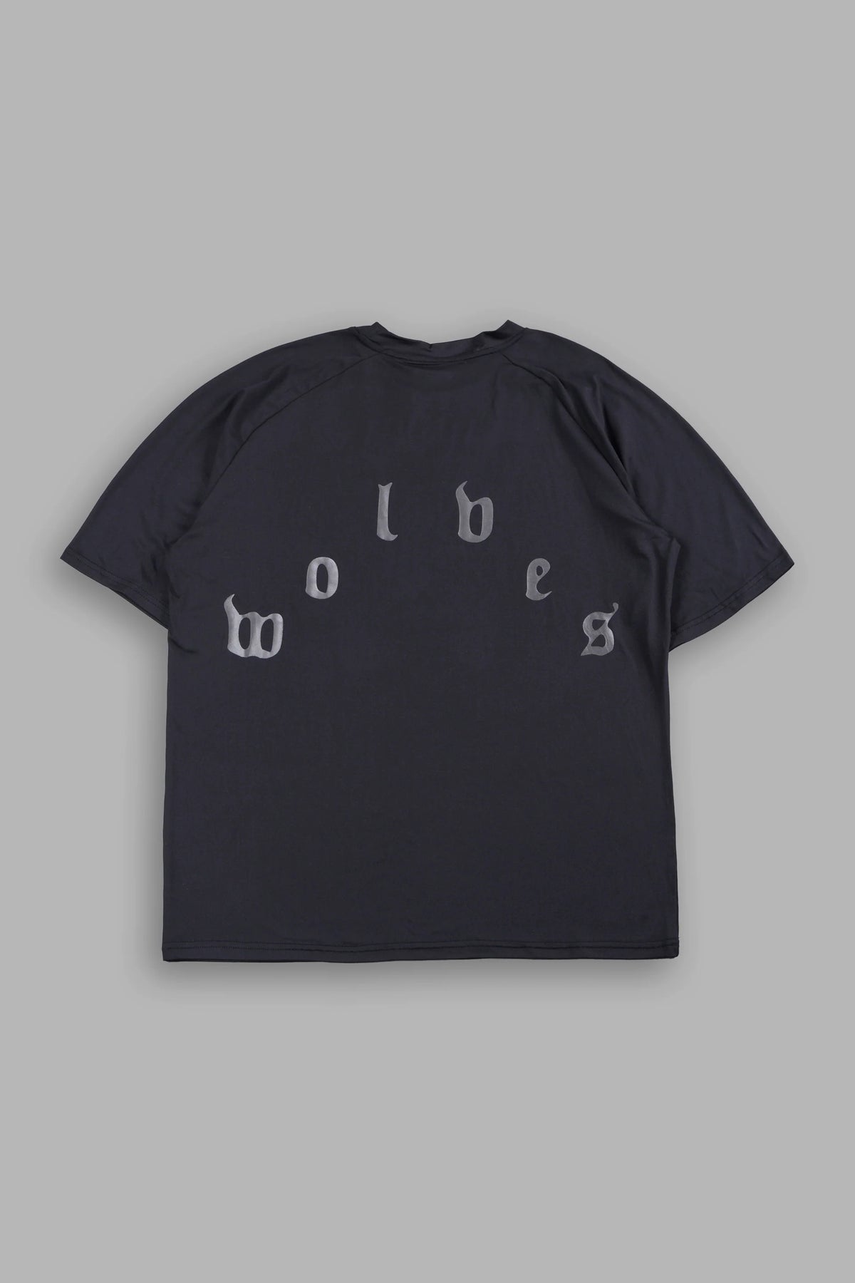 Pyramid V3 Dry Wolf Raglan Ss Tee In Black
