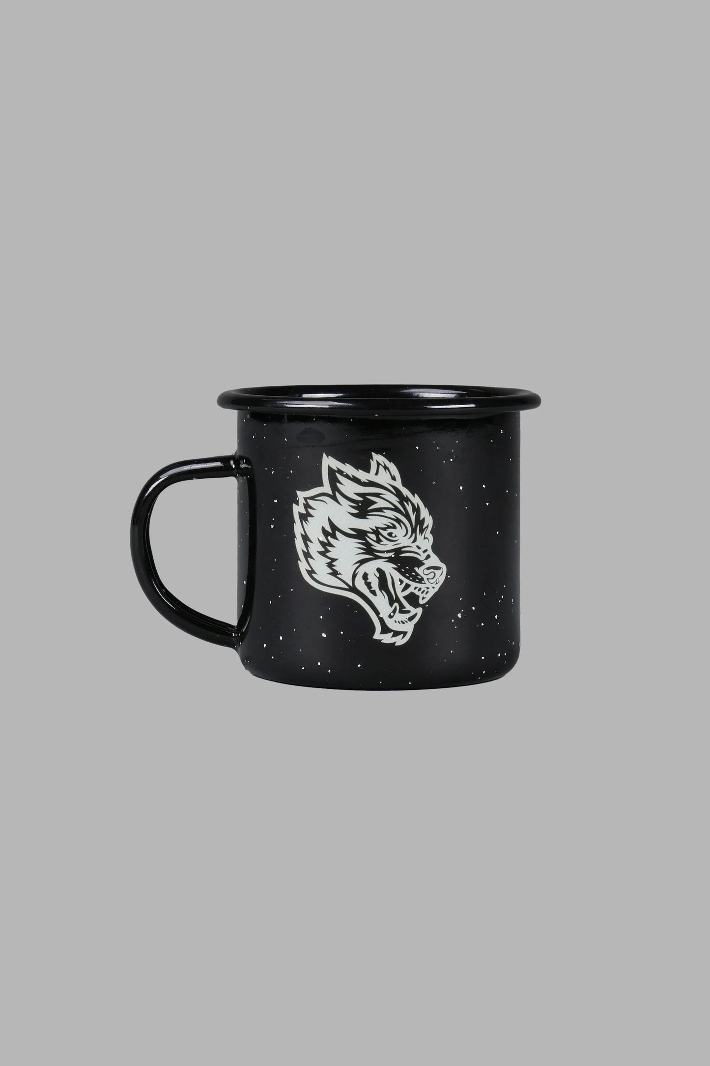 Darc Sport Wolf Head Camp Mug in Black