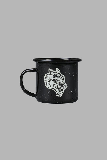 Darc Sport Wolf Head Camp Mug in Black