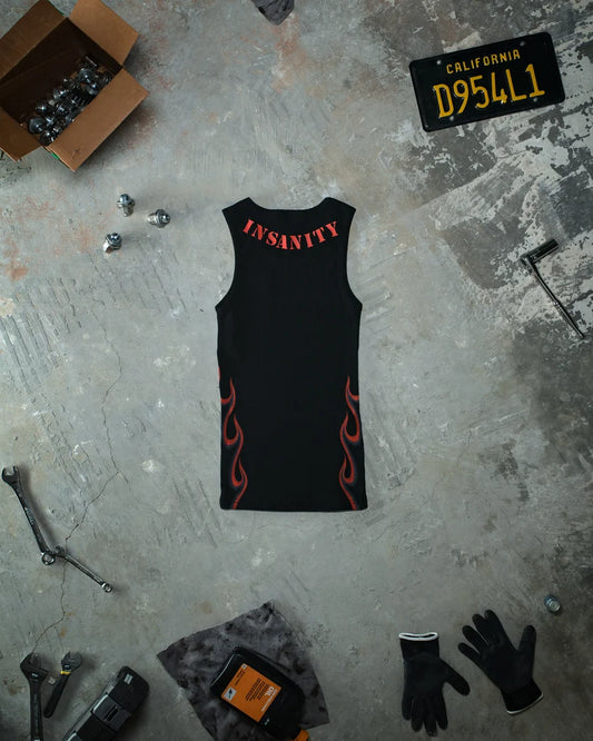 Flame Beater in Black/Red