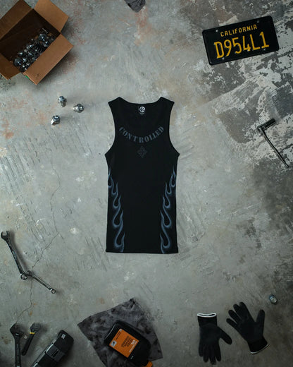 Flame Beater in Black/Black