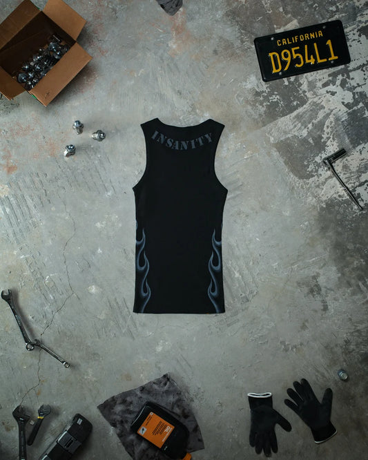 Flame Beater in Black/Black