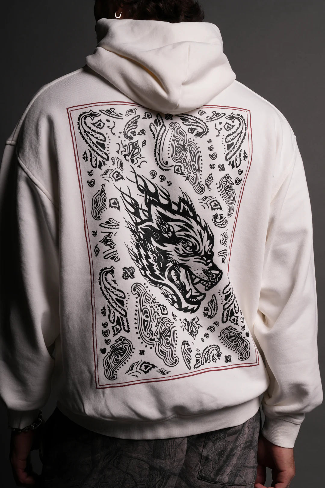 WESTERN V2 “PIERCE” HOODIE IN CREAM