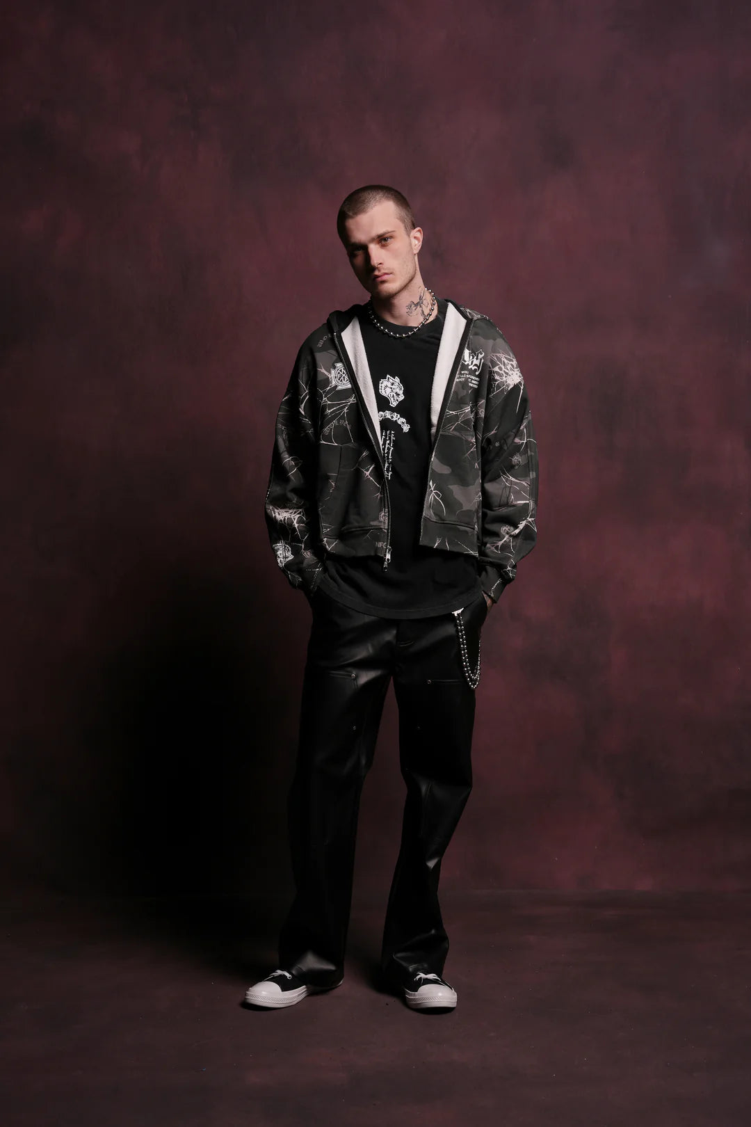 SYMBIOSIS DARCO DOUBLE ZIP HOODIE