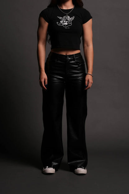 CHOPPER WOLF LEATHER LIRA SHE CARPENTER PANTS