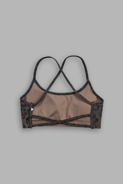 Chopper Layla Soft Seamless Bra in Darc Brown Leopard