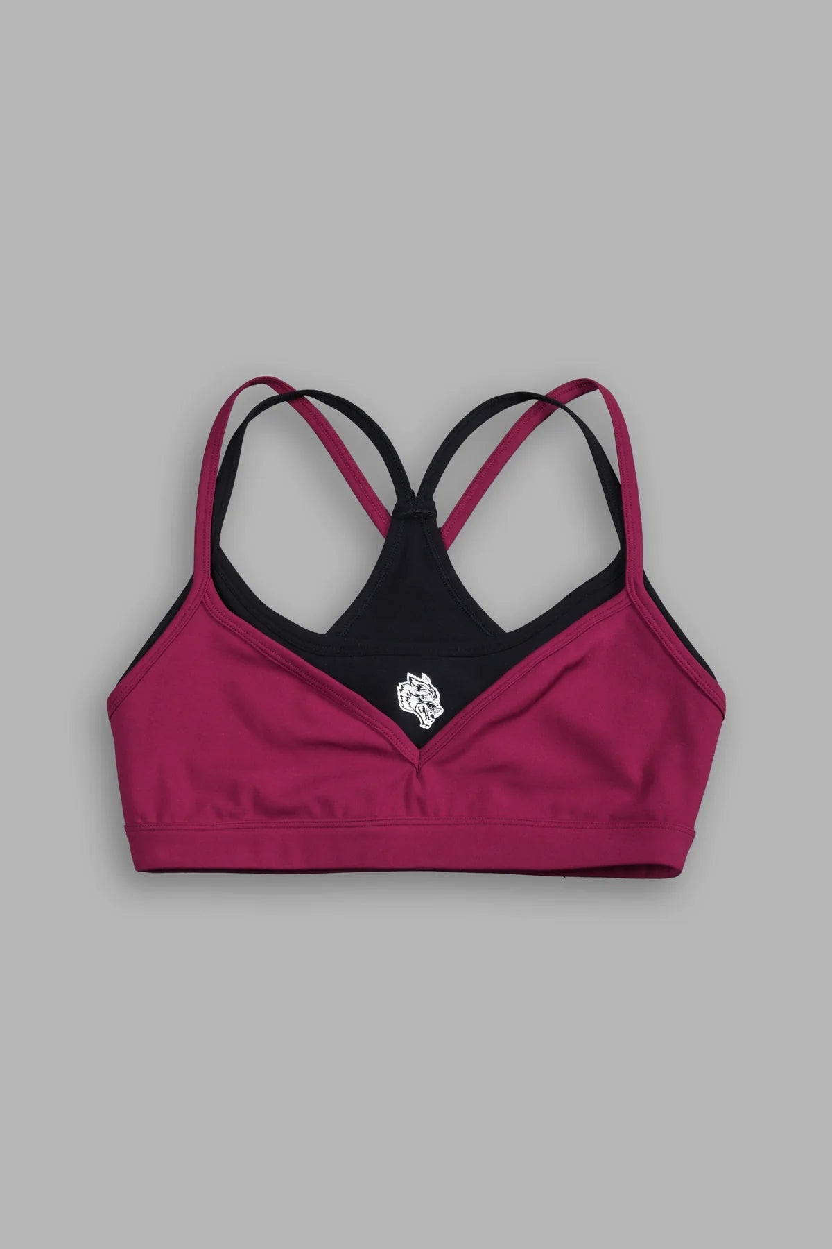 Wolf Chopper "Juliette" Energy Double Bra in Deep Raspberry