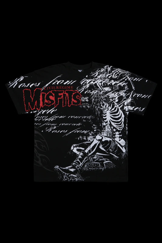 STILL ALIVE AMERICAN CLASSIC OVERSIZED TEE IN BLACK