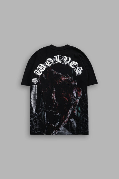CAMISETA C CHOPPER OVERSIZED EN COLOR NEGRO