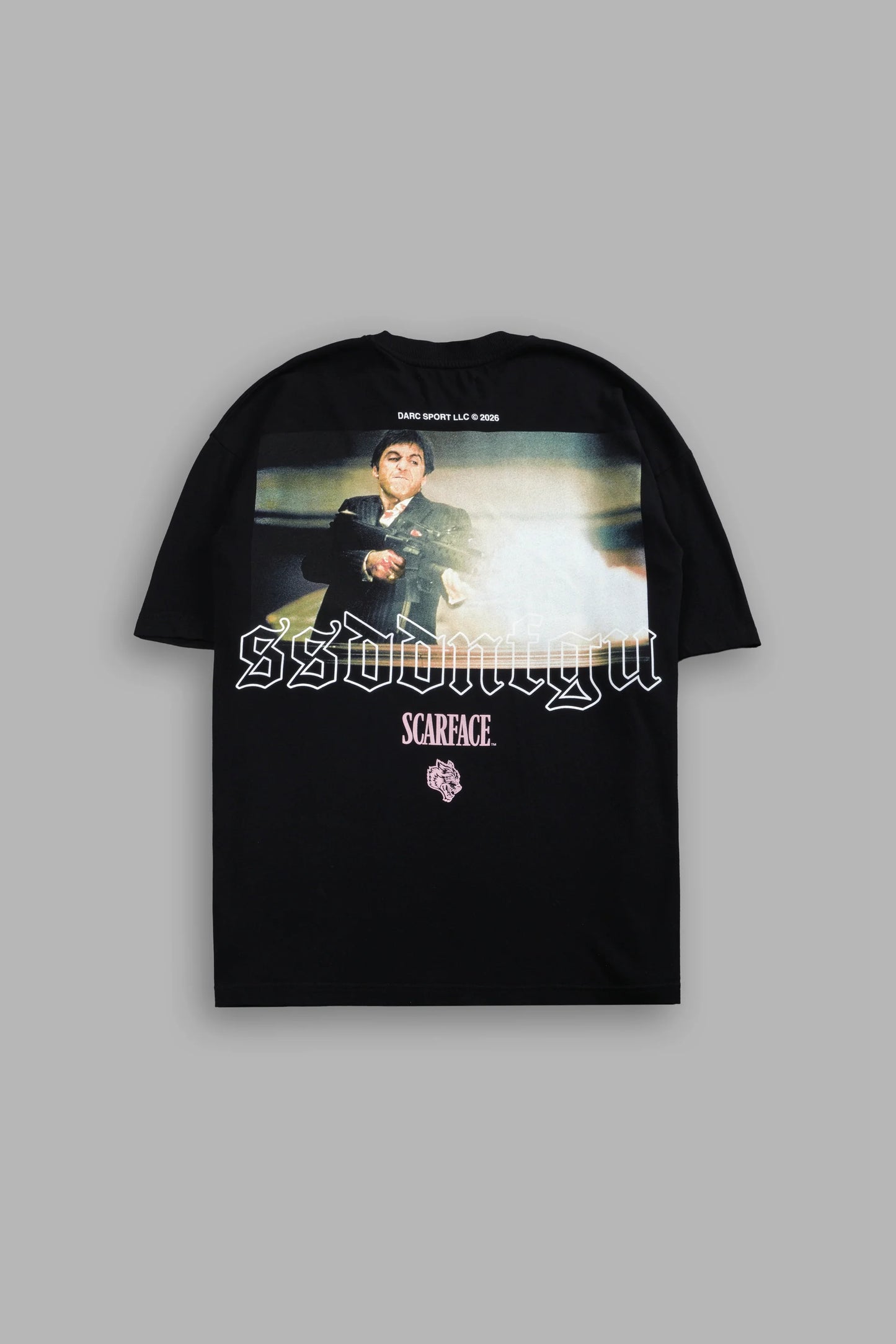 NO MERCY PREMIUM OVERSIZED TEE IN BLACK