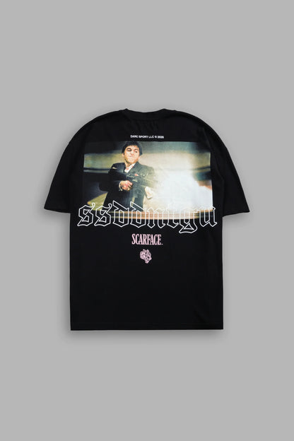 NO MERCY PREMIUM OVERSIZED TEE IN BLACK