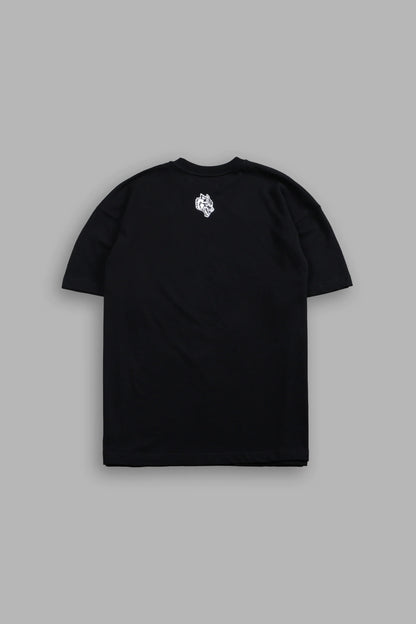 Dorian V2 Premium Oversized Tee in Black