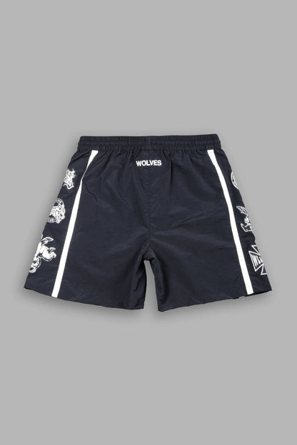Core Icons Remind Track Shorts in Black