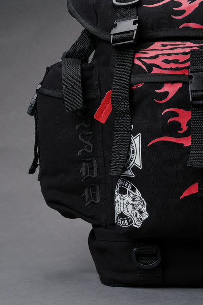 THE POWER TRAVELER BACKPACK IN BLACK