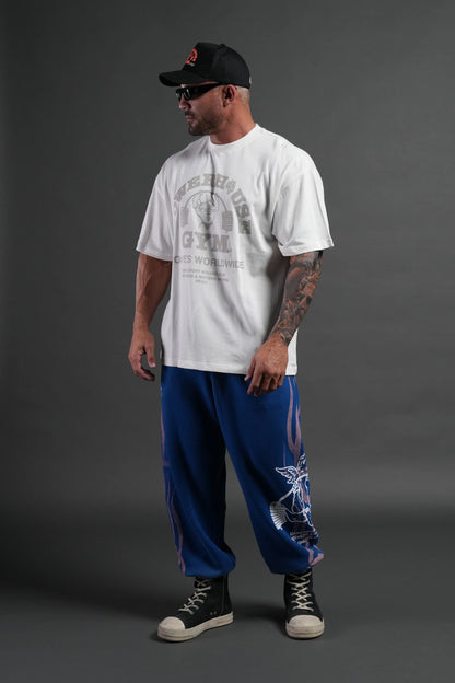 Powerhouse of the Wolves Premium Oversized Tee in Cream