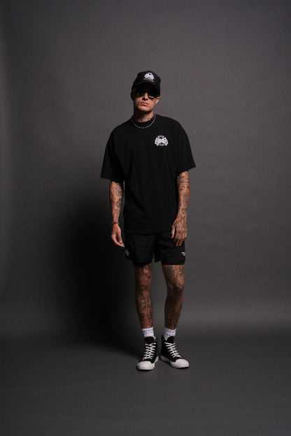 WOLVES CLUB 2015 TILL FOREVER "PREMIUM" OVERSIZED TEE IN BLACK
