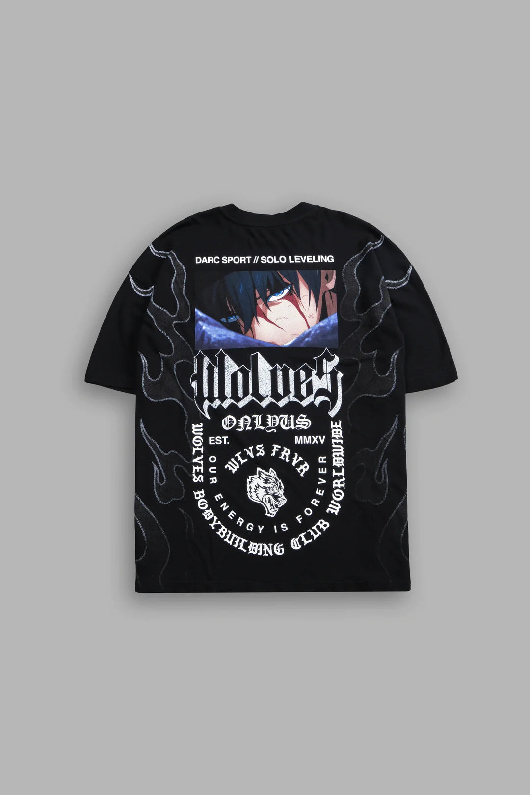 CONSUMED BY THE DARC PREMIUM OVERSIZED TEE IN BLACK