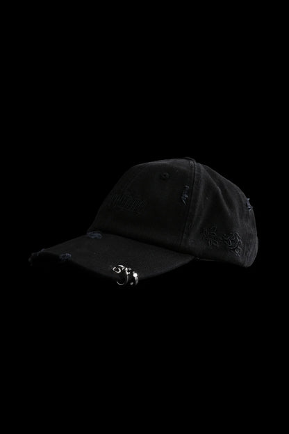 CONCRETE RING HERITAGE DAD HAT IN BLACK