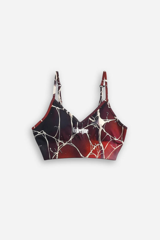 GREAT POWER KELLY SEAMLESS BRA IN WEBS ALL OVER PRINT