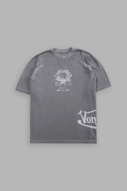 Von Dutch "Side-By-Side" Tee Box Set in Black