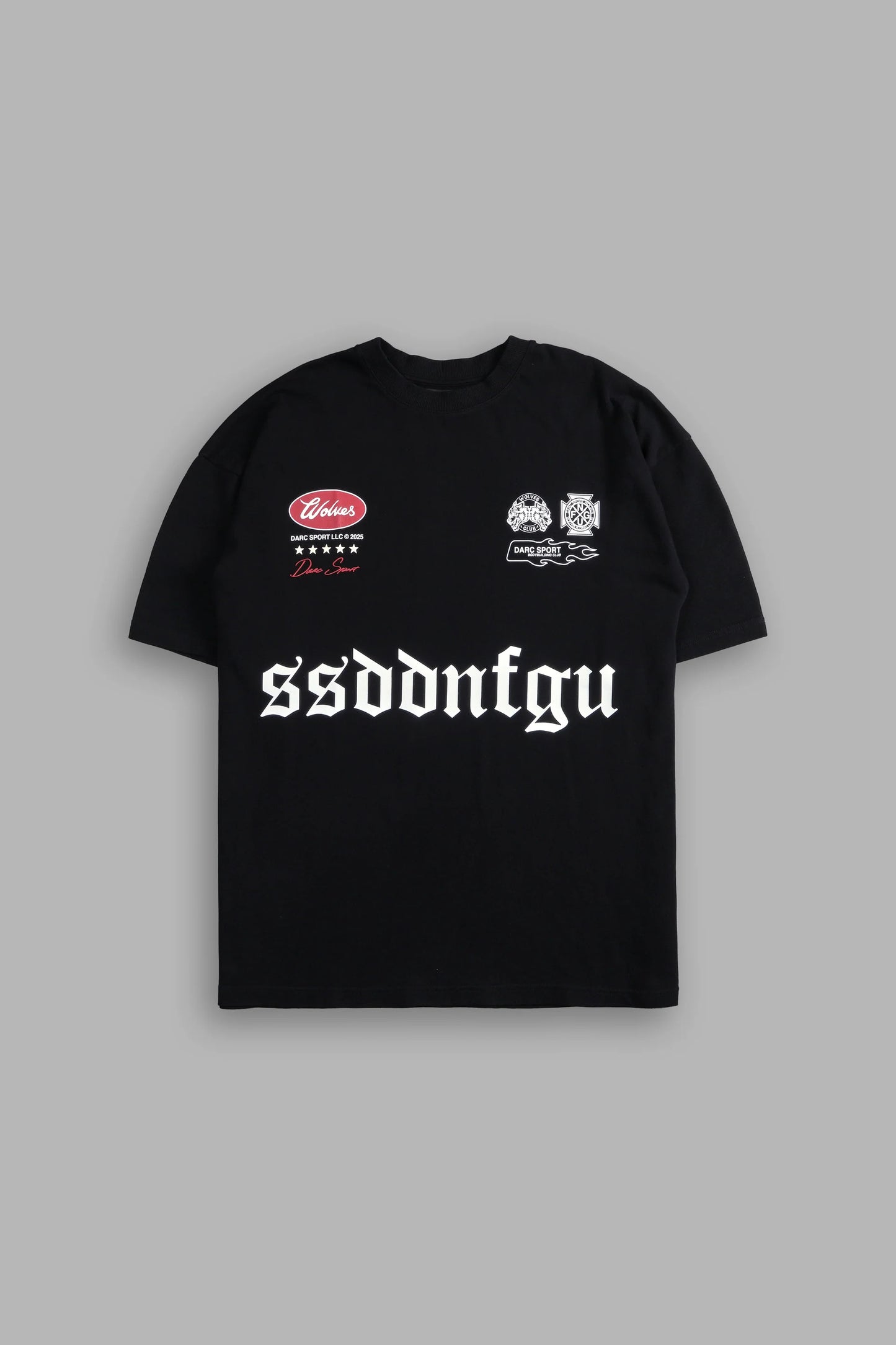 US FOREVER PREMIUM OVERSIZED TEE IN BLACK
