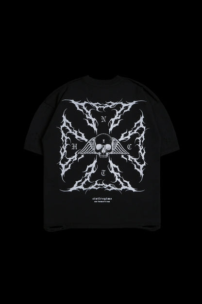 IRON SKULL FMR TEE IN BLACK