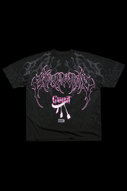 Spade Of Love American Classic Oversized Tee in Vintage Black