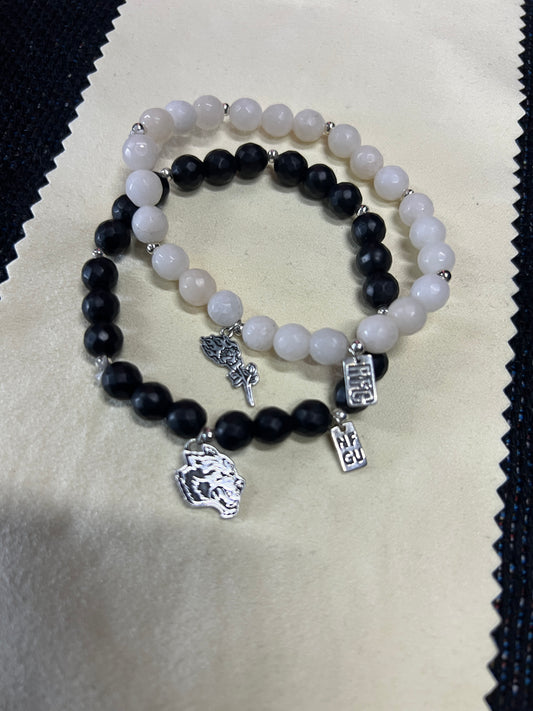 THE WOLF AND THE ROSE DARC BRACELET SET