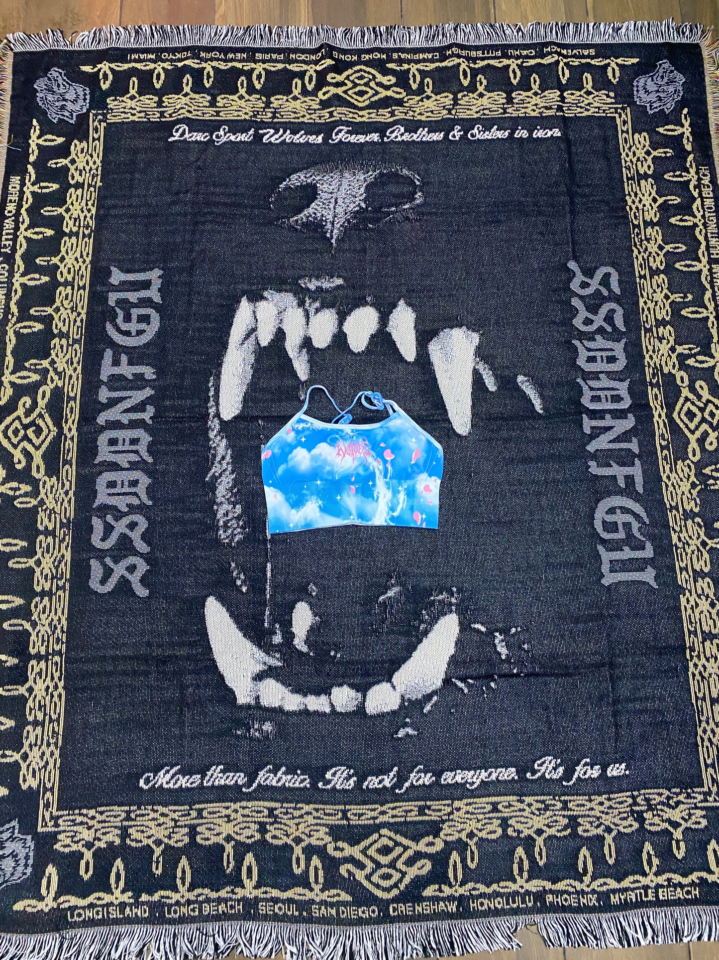 HESH FOREVER BRA IN LIGHTNING SKY