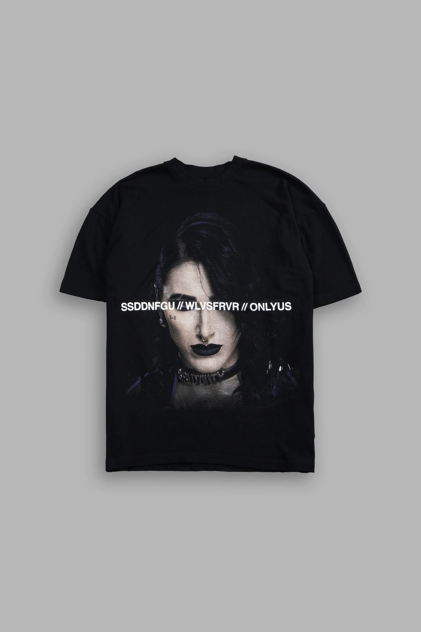 RIPLEY PREMIUM OVERSIZED TEE IN BLACK