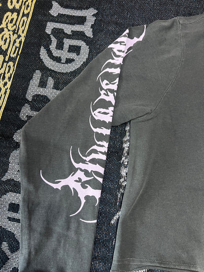 FAAFO LONG SLEEVE BOXY CROP TEE