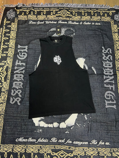 CONQUER “TOMMY” MUSCLE TEE IN BLACK