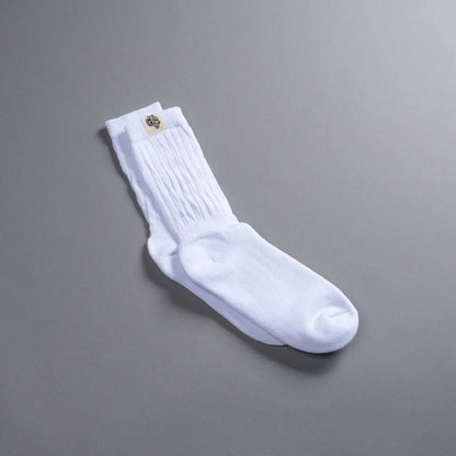 WOLF PATCH V2 COMFY SOCKS IN WHITE