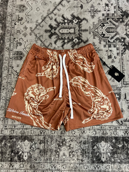 LEAP OR FAITH MESH SHORTS IN MOJAVE SKY