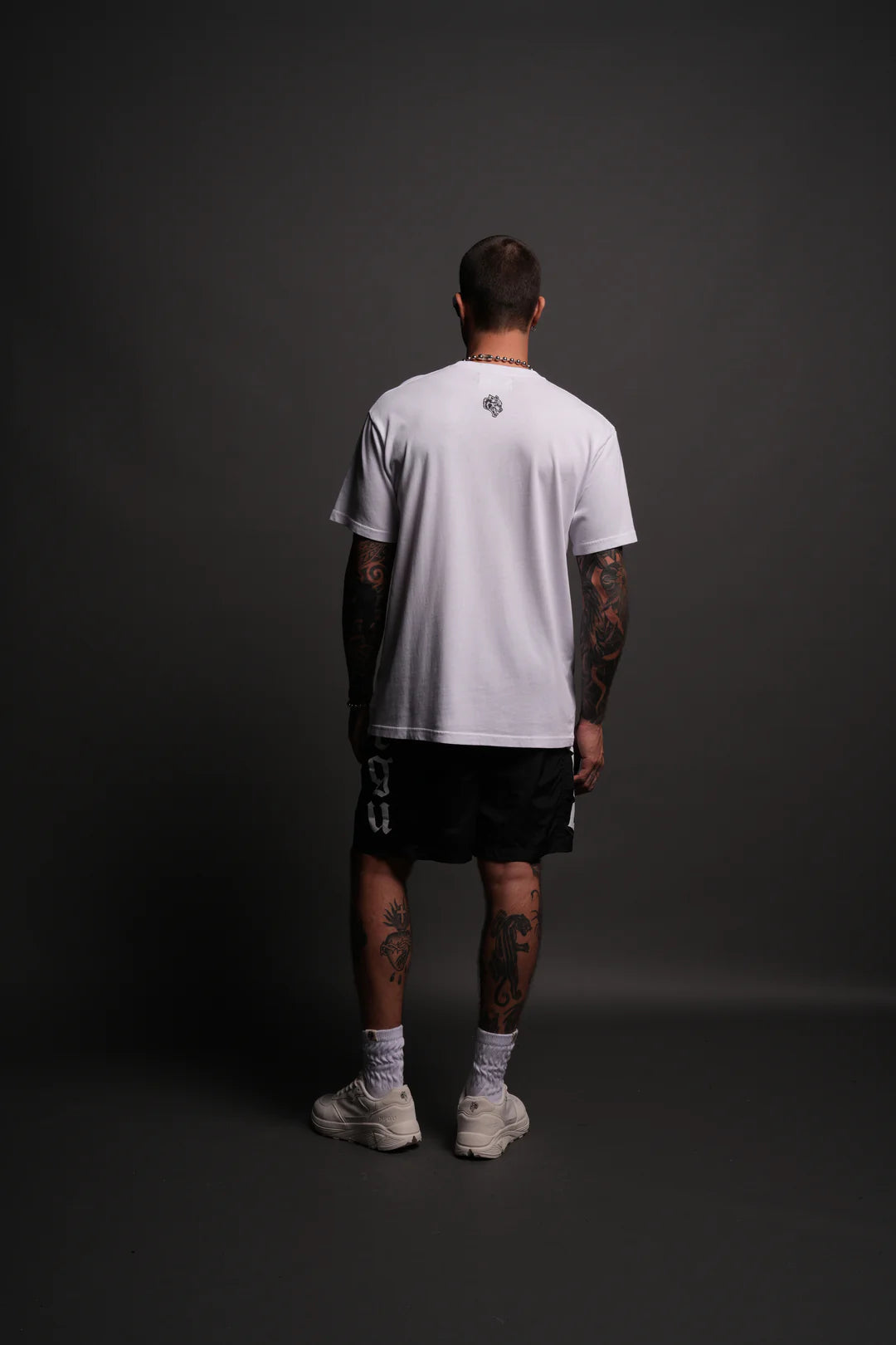 CHOPPER WOLF "PREMIUM CLASSIC" TEE IN WHITE