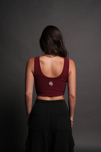 CHOPPER CLASSIC RIBBED TANK IN VELVET
