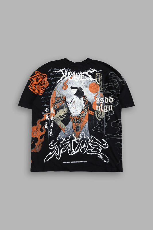 Bushido Ch.2 "Side-By-Side" Samurai Tee in Black
