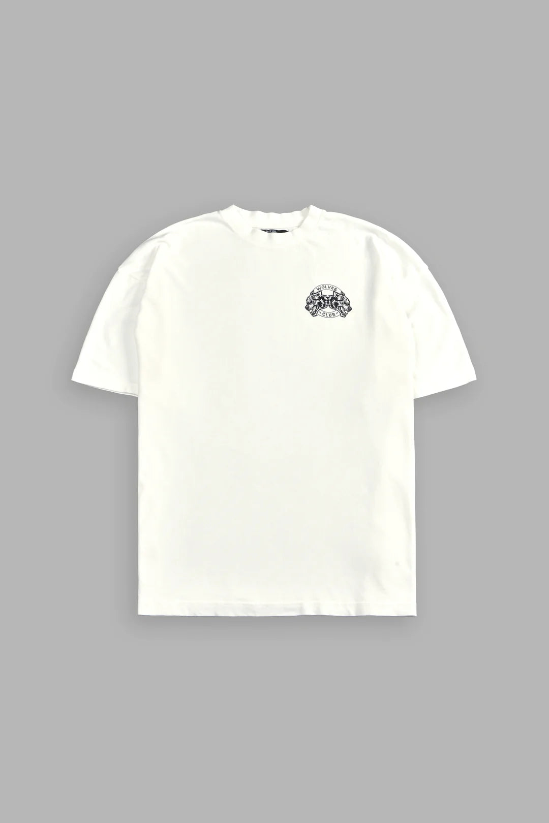 WOLVES CLUB 2015 TILL FOREVER "PREMIUM" OVERSIZED TEE IN CREAM