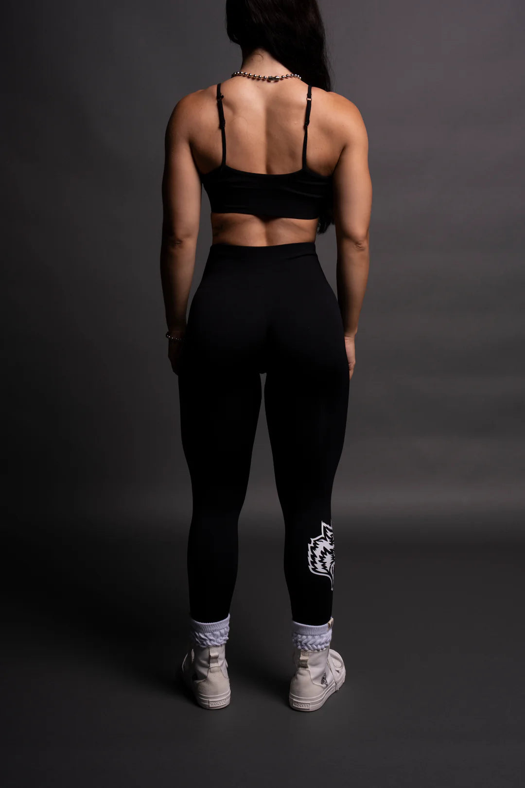 HESH EVERSON SEAMLESS LEGGINGS IN BLACK