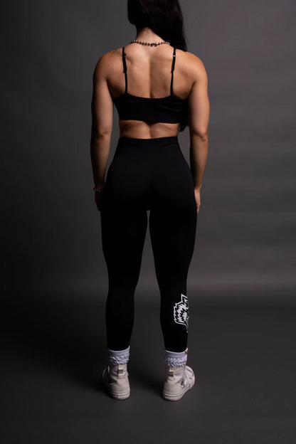 HESH EVERSON SEAMLESS LEGGINGS IN BLACK